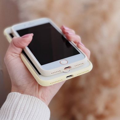 Чехол Silicone Case Full для iPhone 7 Plus | 8 Plus Canary Yellow купить