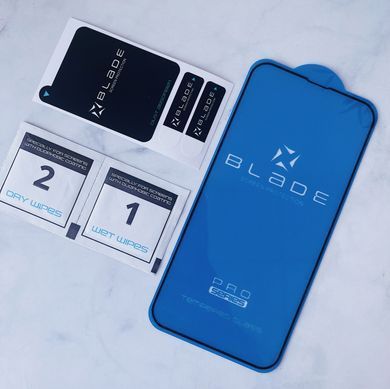 Защитное стекло 3D BLADE PRO Series Full Glue для iPhone 13 PRO MAX | 14 Plus Black - ash-mobile.com.ua - фото 6