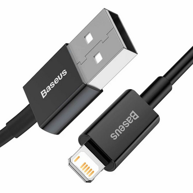 Кабель Baseus Superior Series USB to Lightning (1m) Black купити