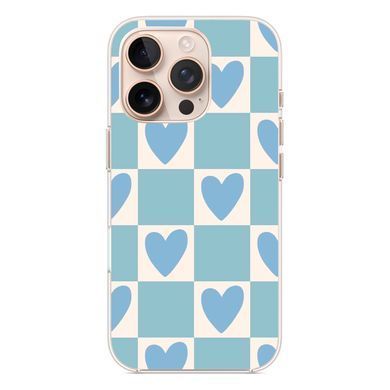 Чохол прозорий Print Love Kiss with MagSafe для iPhone 16e | 17e Love Blue - ash-mobile.com.ua - фото 4