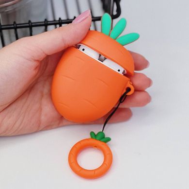 Чехол 3D для AirPods 1 | 2 Pretty Food Carrot купить