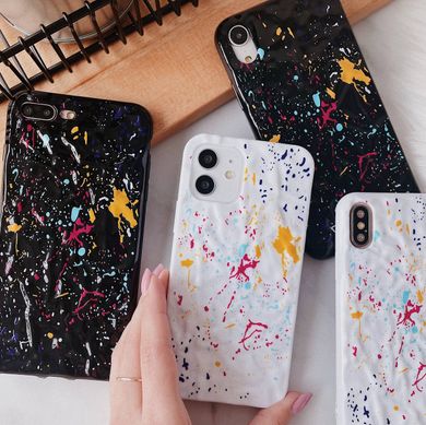 Чохол Colors Splash Case для iPhone 12 | 12 PRO White - ash-mobile.com.ua - фото 4