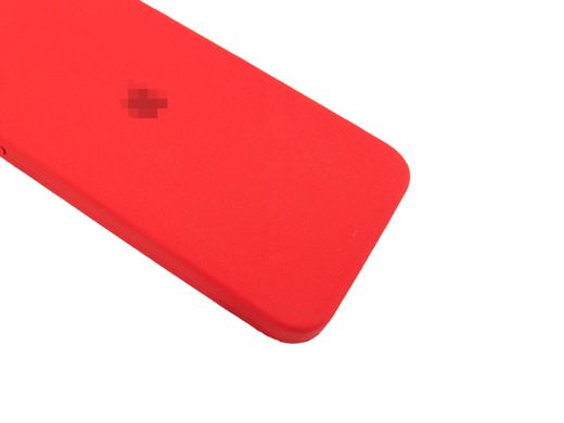 Чохол Silicone Case FULL+Camera Square для iPhone 7 | 8 | SE 2 | SE 3 Red купити