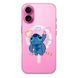 Чохол прозорий Print Blue Monster with MagSafe для iPhone 17 Draw