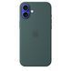 Чохол Silicone Case with MagSafe OEM для iPhone 16 Plus Lake Green