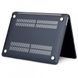 Накладка HardShell Matte для MacBook New Pro 13.3" (2020 - 2022 | M1 | M2) Black