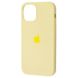 Чехол Silicone Case Full для iPhone 12 MINI Mellow Yellow