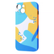 Чохол WAVE NEON X LUXO Minimalistic Case для iPhone 13 Blue/Yellow