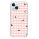 Чехол прозрачный Print Cherry Land with MagSafe для iPhone 15 Cherry Pink - ash-mobile.com.ua - фото 1