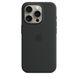 Чехол Silicone Case Full OEM+MagSafe для iPhone 15 PRO Black