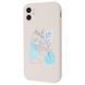 Чехол WAVE Minimal Art Case with MagSafe для iPhone 12 Biege/Flower Girl - ash-mobile.com.ua - фото 1