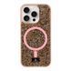 Чехол Bling World Grainy Diamonds with MagSafe для iPhone 15 PRO Rose Gold - ash-mobile.com.ua - фото 1
