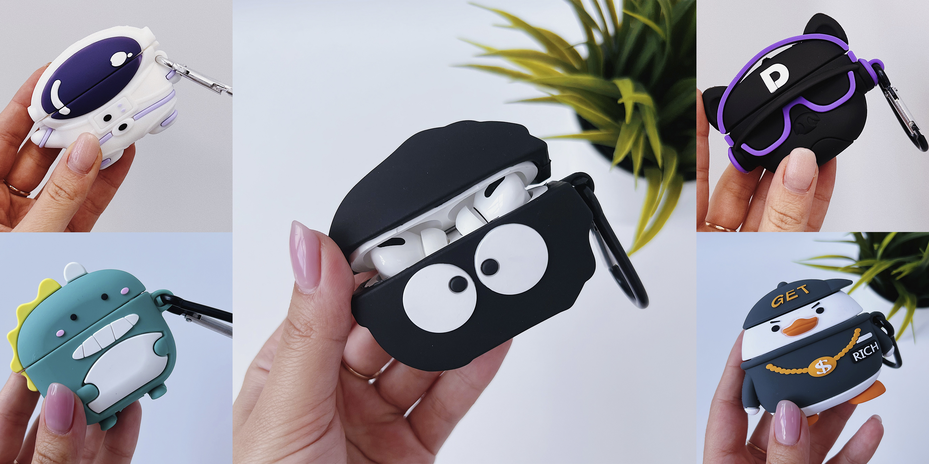 Силіконовий 3D чохол для AirPods PRO 2