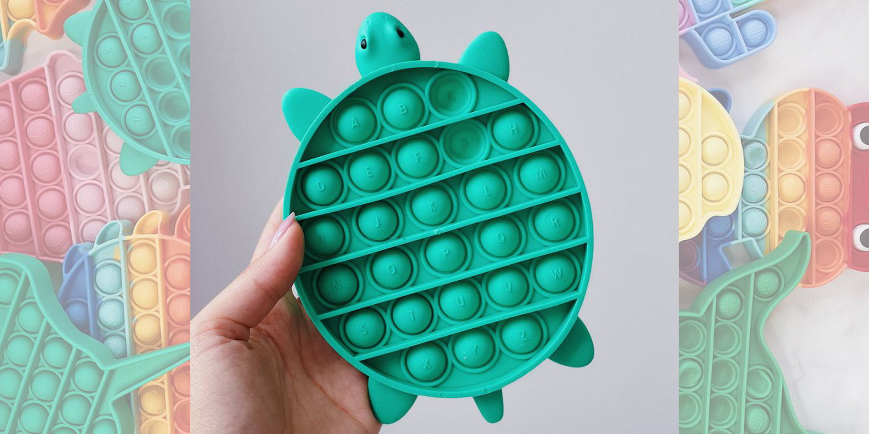 Pop-It іграшка Turtle (Черепашка) Green